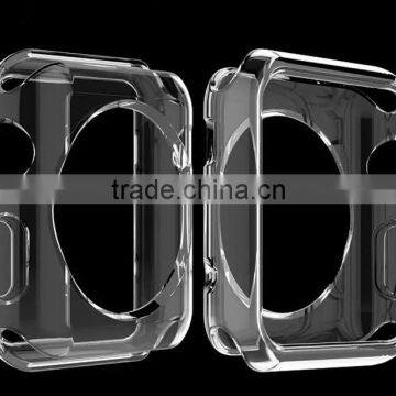 Latest Desgin Soft Semi-transparent TPU Case for Apple Watch, Soild Color Silicone Watch Case photo-4