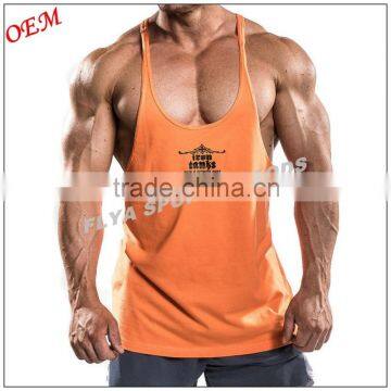 High Quality Wholesale Custom Printed Stringer Gym Vests for Men Quality Choice photo-3