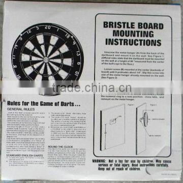 Genuine Bristle Dart Board For Soft-tip/ Steel-tip Darts photo-5
