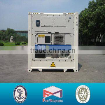 shipping container ISO 20ft themoking reefer container price