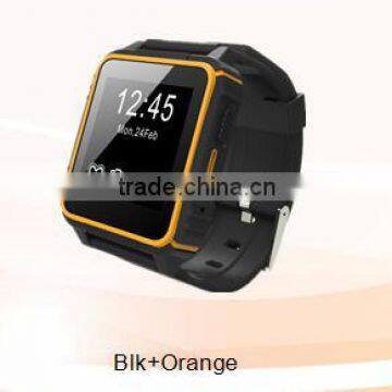 2015 New IP68 Waterproof Smart Watch Passometer/ Compass/ Call For IOS & Android Phone Watch