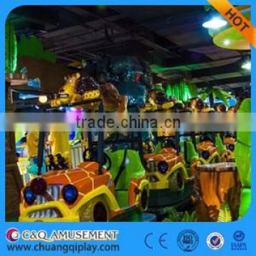 Fashion design children kids amusement park rides JUNGLE SAFARI for kids