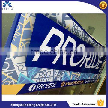 Outdoor wall advertising pvc vinyl banner, vinyl sign banner with customized printing