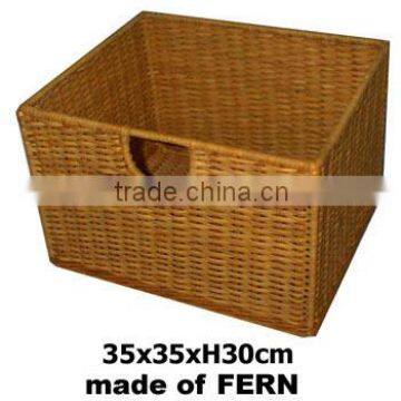 Vietnam fern laundry basket in high quality and hot sale