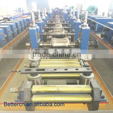 High frequency automatic steel pipe welding rolling mill machinery