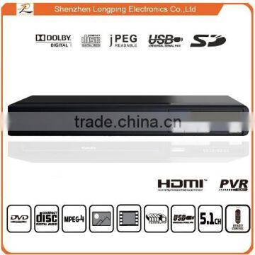 Shenzhen oem mini dvd player with usb support PAL NTSC Auto