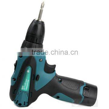 12V Double Speed Li-ion Battery Industrail Grade Waterproof Electric Drill Charged Electric Drill,+1 Battery+1charger photo-2