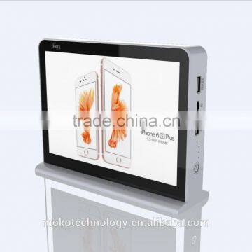 Automatically Display Advertise Desktop/table LCD Power Bank photo-3