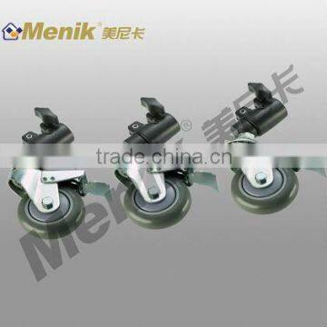 JM-22 wheels with locking for light stand,photographic equipment