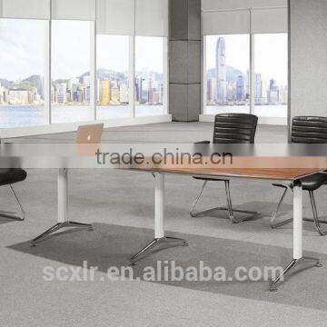 2015 meeting table design modern steel leg meeting table