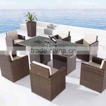 Wicker outdoor chair
