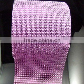 24 roll Diamond Mesh Wrap Rhinestone Ribbon Crystal Wedding Decoration