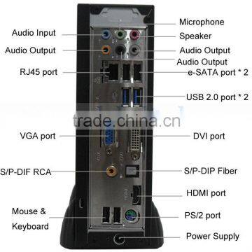 V4-E350 Mini Computer Window XPE, Micro PC and GPS, Ncomputing