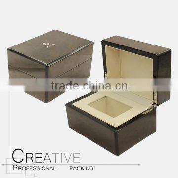 Luxury high gloss wooden perfume box wholesale