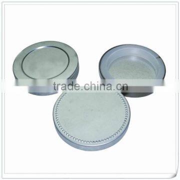 0.35mm thickness tin lid for candle jar