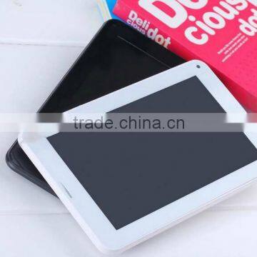 Wholesale 7 Inch Android 4.4 Quad Core 512MB+4GB Wifi Two Camera 2G Calling Phone Android Tablet photo-4