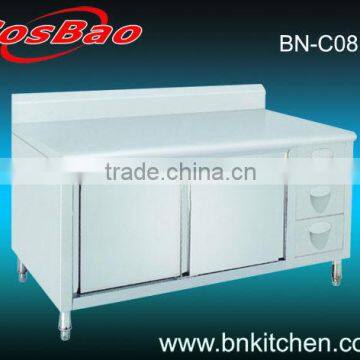 China kitchen cabinet for restaurant kitchen equipment