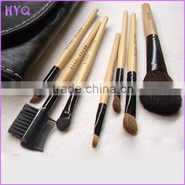 7pcs/set makeup brush set with black bag Makeup brush set tool Cosmetic