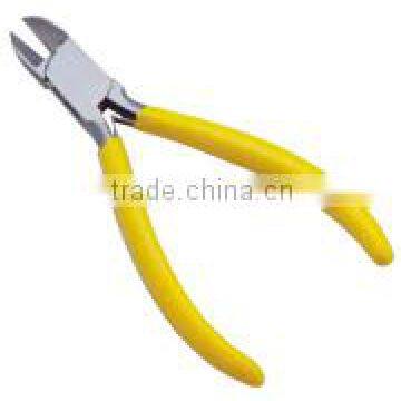 Side Cutter Nipper with Yellow PVC Handles