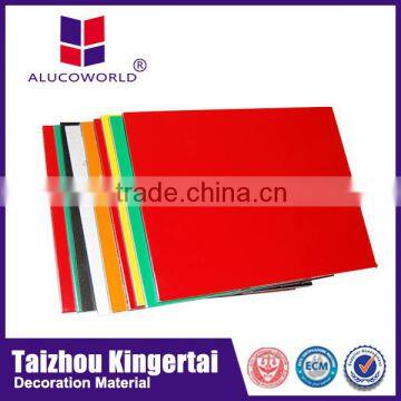 Alucoworld fireproof aluminum composite panels easy installation with advanced construction