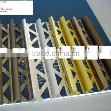 aluminium ceramic tile trim/ flooring profile/ stair nose