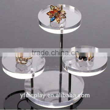 Jewellry Acrylic Rotating Holder, Acrylic Ring Holder, Acrylic Display