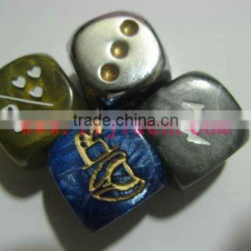 Engraved custom Dice