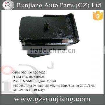 New Products!! OEM NO.MB007023 auto parts rubber engine mounts for Mitsubishi Mighty Max/Starion 2.4/L/3.0L 1983-1996