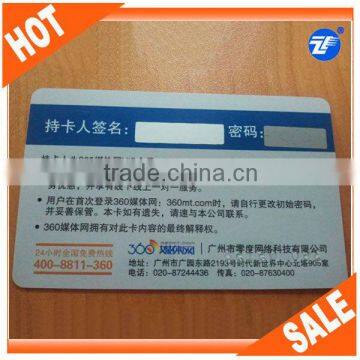 Prepaid Scratch card with high quality