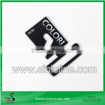 Sinicline Custom scarf plastic hanger