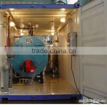 DieselGas Fired Transportable Container Hot Water Boiler