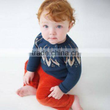 DB407 dave bella autumn winter toddlers sweater infant clothes baby pullover outwear baby sweater                        
                                                Quality Choice