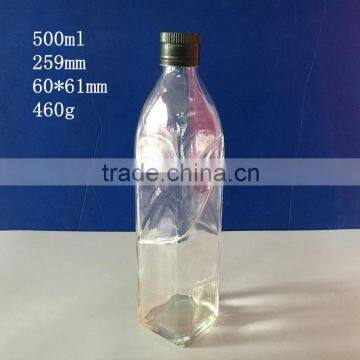 500ml hot sale unique shape olive oil glass bottle                        
                                                                                Supplier's Choice