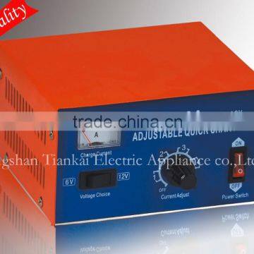 High quality 12v6A fast adjustable lead acid battery charger