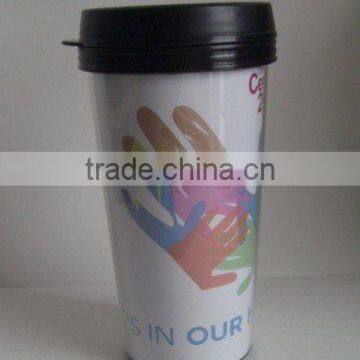 plastic coffee cup