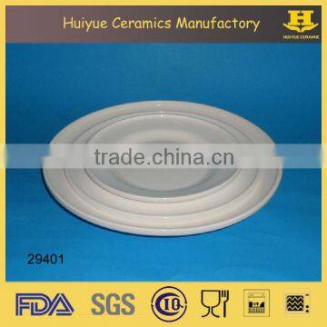 Salad Plate, Porcelain Salad Plate Round Shape