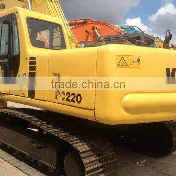 Used Japan Komatsu PC220-6E excavator for sale