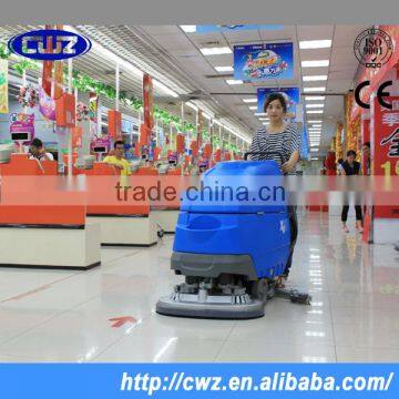 Large Walk-Behind Auto Floor Scrubber for Factory Workshop
