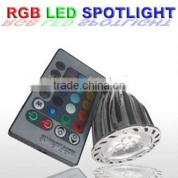 GU5.3 RGB Color changing LED Spot Light 12V