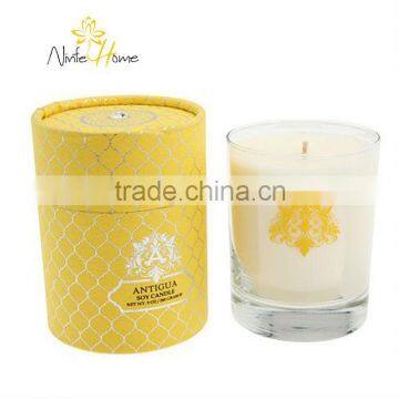 Scented Aroma Soybean Wax Candle in Round Tube/ Cylinder Box/ Circular Pipe