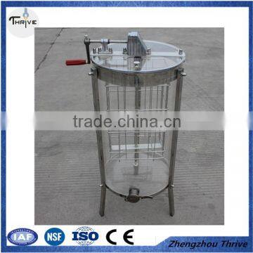 Two frames manual transparent plastic honey extractor                        
                                                Quality Choice