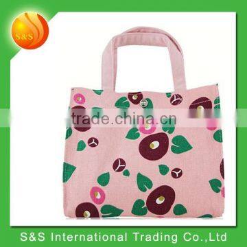 Cute mini lunch bag canvas handbag manufacturers china