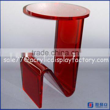 colorful transparentcolorful transparent customized acrylic table, lucite snack table/plexiglass table, acrylic furniture