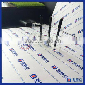 Yageli Factory Reliable Supplier Clear Acrylic Pen Display Stand With Client Logo photo-4