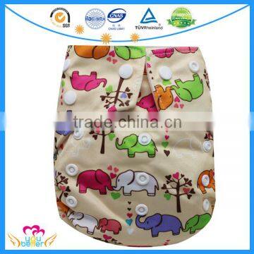 AIO Baby Diapers Best Modern Cloth Nappies Washable Diaper Covers Wholesale