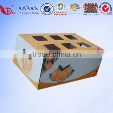 Wholesale corrugated fruit and vegetable packaging storage box