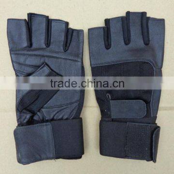 High Quality Gym Gloves / Training Leather golves/Half finger gloves