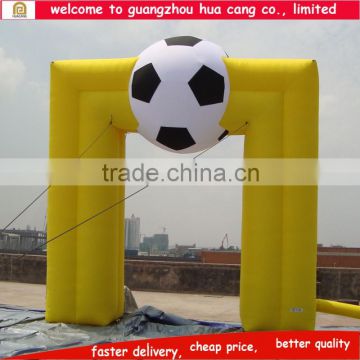 Outdoor decorative arches , inflatable football arch , football theme inflatable arch for sale