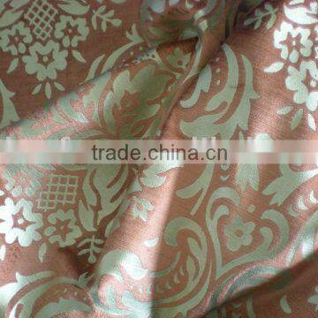woven twill bronzing velveteen fabric for decorative fabrics