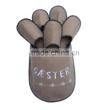 2013 new design indoor slipper set for men